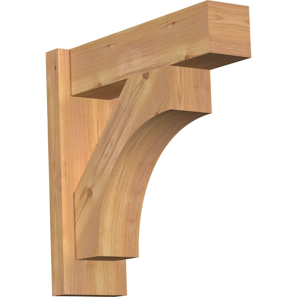 Ekena Millwork Westlake Block Smooth Outlooker, Western Red Cedar, 5 1/2"W x 18"D x 18"H OUT06X18X18WTL05SWR - main